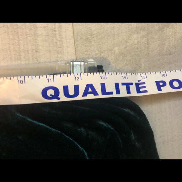 Slim Fit Slacks Velvet Green New - Picture 3 of 6